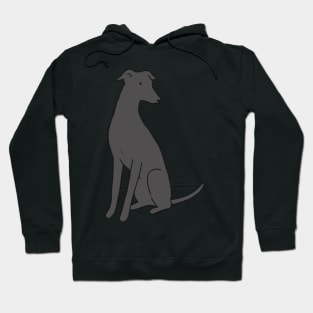 Cute italian greyhound illustration Hoodie